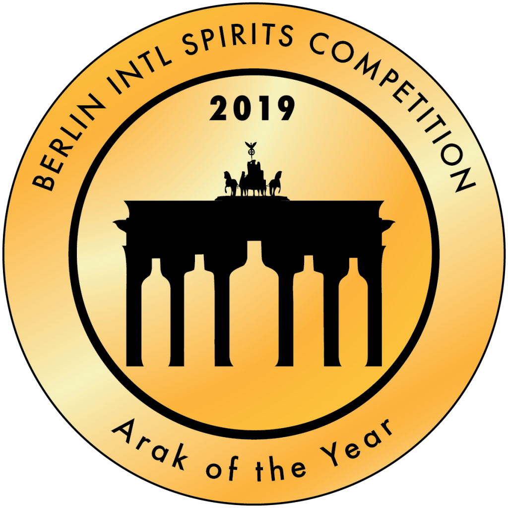 Berlin International Spirits Competition Arak of the Year 2019 awarded to Arak Muaddi from Palestine