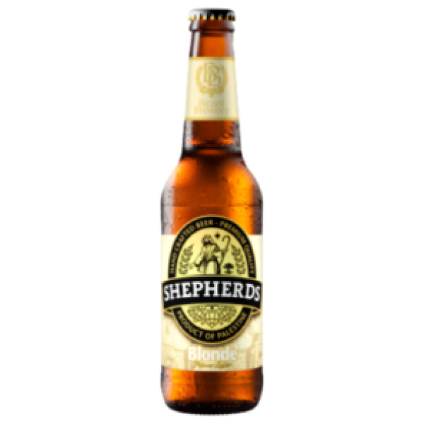 Shepherd's blonde ale from Birzeit Brewery